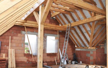 Woodlands Common attic trusses