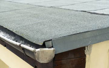 repair or replace Woodlands Common flat roofing?