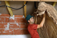 Woodlands Common tapered roof insulation